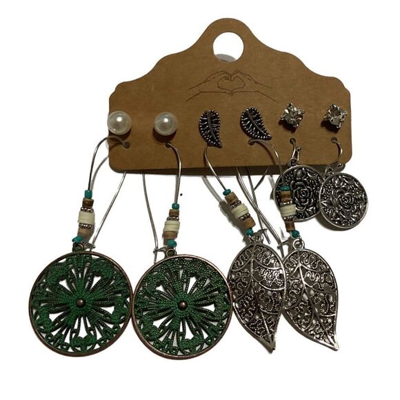 NWT 6 piece earring set - Picture 1 of 1